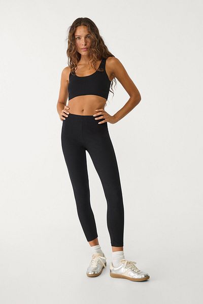 Stradivarius Invisible seam crop top