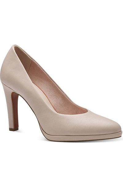 Marco Tozzi Beige High Heels Womens Shoes