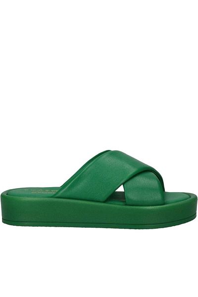 Bagatt Green Slippers Womens Shoes