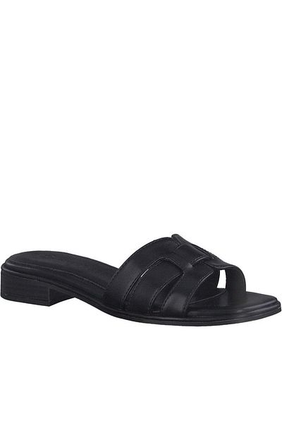 Marco Tozzi Black Slippers Womens Shoes