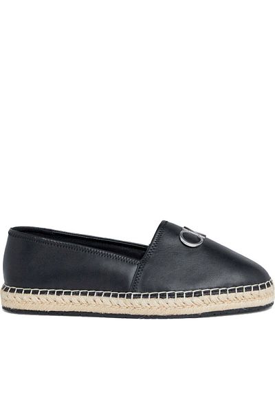 Calvin Klein Black Espadrilles Womens Shoes