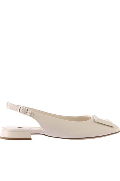 HÖGL Hogl Beige Ballerinas Womens Shoes