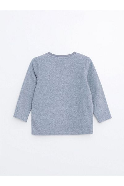 LC Waikiki Crew Neck Fleece Boys' Pajama Top