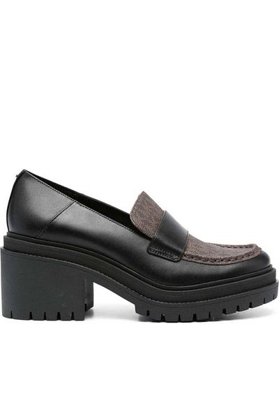 Michael Kors Black Loafers Womens Shoes