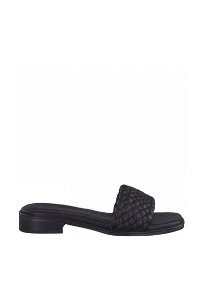 Marco Tozzi Black Slippers Womens Shoes