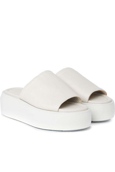 Calvin Klein Beige Slippers Womens Shoes