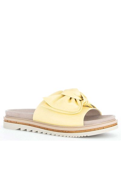 GABOR Yellow Slippers Womens Shoes