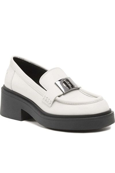 FURLA Mocasini albi Pantofi dama