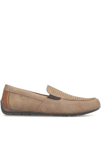 Rieker Brown Moccasins Mens Shoes