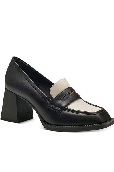 Tamaris Black Heels Womens Shoes