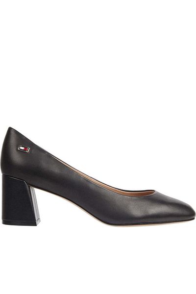 Tommy Hilfiger Black High Heels Womens Shoes