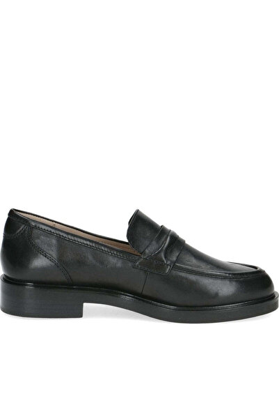 Caprice Black Loafers Womens Shoes