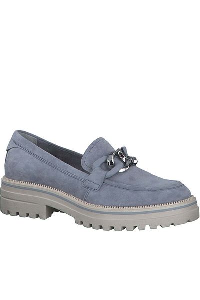 Tamaris Mocasini albastri Pantofi dama