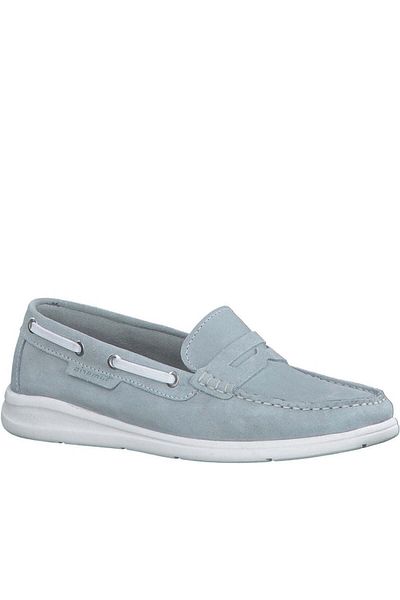 Tamaris Mocasini albastri Pantofi dama
