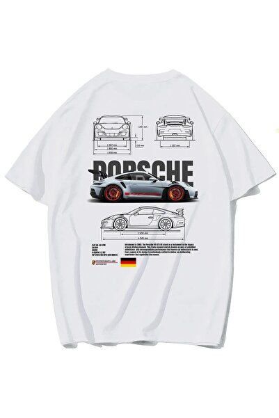 YOHO SPORT Tricou unisex cu design special imprimat 911 GT3 RS