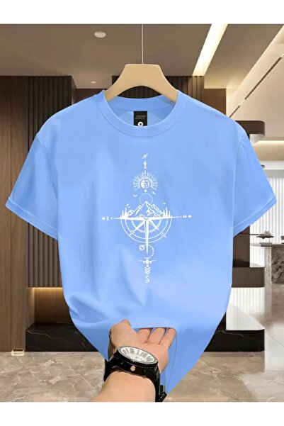 YOHO SPORT Компас з принтом, унісекс-футболка з особливим дизайном