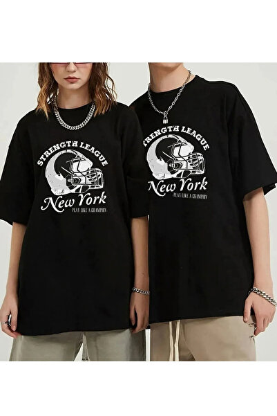 Wish BF Combinația Strength League Bilateral O supradimensionat T tricou - 2 ...