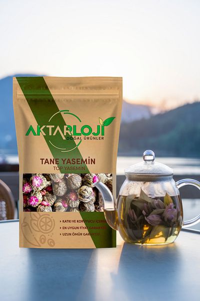 aktarloji 250 Gr Ball Jasmine Tea Pops in Water