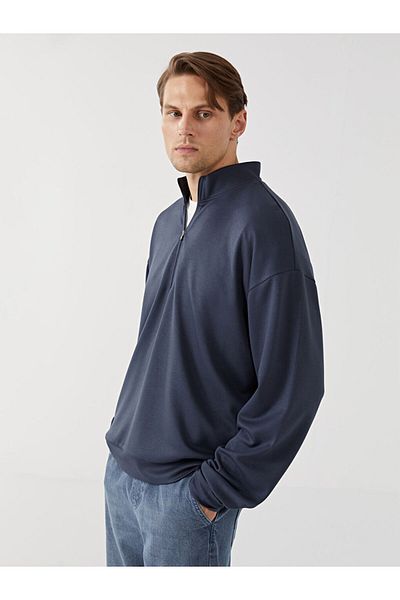 LC Waikiki Xside Active Stand Collar Long Sleeve Men's Sweatshirt