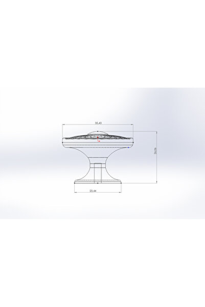 YAREN METAL MOBİLYA AKSESUARLARI Daisy Button