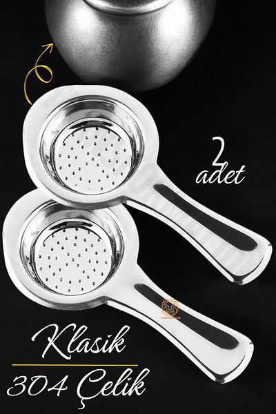 Transformacion Classic Tea Strainer 304 Stainless Steel 2 Pcs 721304