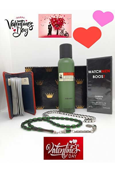 BBeauty Black King Men Sevgililer Günü Erkek Hediye Seti Hediye Kutusu Parfüm...