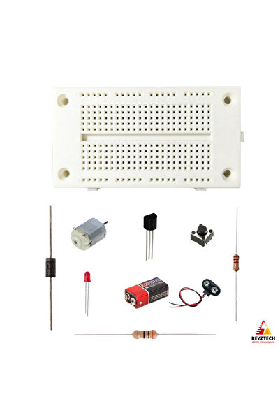 Fapatech Motor Kontrol Devresi Temel Elektronik Devre Eğitim Seti / E-Pdf İçe...
