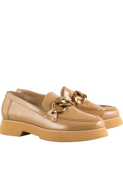 HÖGL Hogl Brown Loafers Womens Shoes