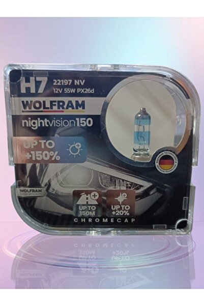 YENİLZD H7 Ampul PERFORMANS AMPULÜ +%150 Fazla Işık ve %20 Beyaz Işık 12V 55W...