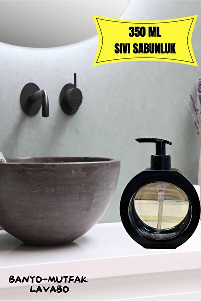 MEDUSHOP 350 ml Ovalni dozator tečnog sapuna za kupaonicu / kuhinju | Dozator...