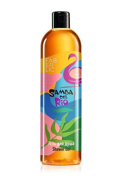 Faberlic Shower Gel “Beach” Samba Del Rio