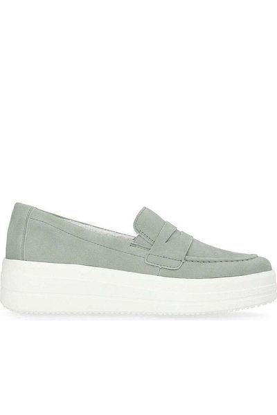 Remonte Green Loafers Womens Shoes