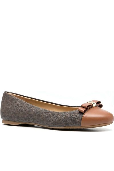 Michael Kors Brown Ballerinas Womens Shoes
