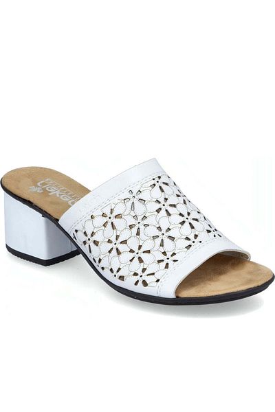 Rieker Pantofi pentru damă White Mules