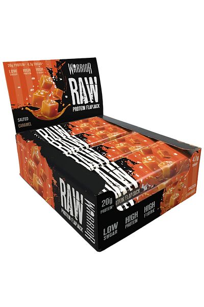 WARRIOR CRUNCH Warrior RAW Protein Flapjack Protein Bars 12 x 64g