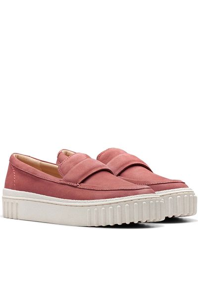 CLARKS Mocasini roz Pantofi dama