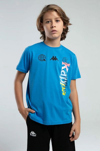 Kappa Licensed 100% Cotton Cycling Neck Boys T-Shirt
