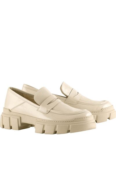 HÖGL Hogl Beige Loafers Womens Shoes