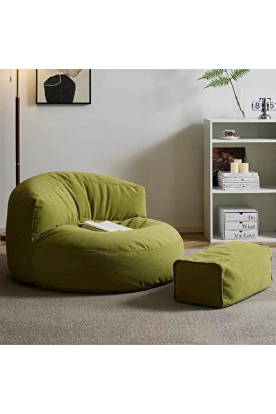 PATARA HOME Mila Modell Puff & Armut Koltuk 2'li Relax Koltuk