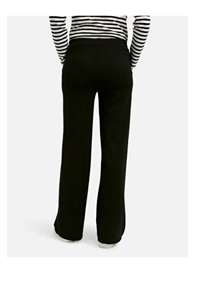 SERBA Steel Interlock Stretchy Waist Wide Leg Trousers