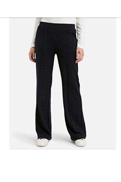 SERBA Steel Interlock Stretchy Waist Wide Leg Trousers