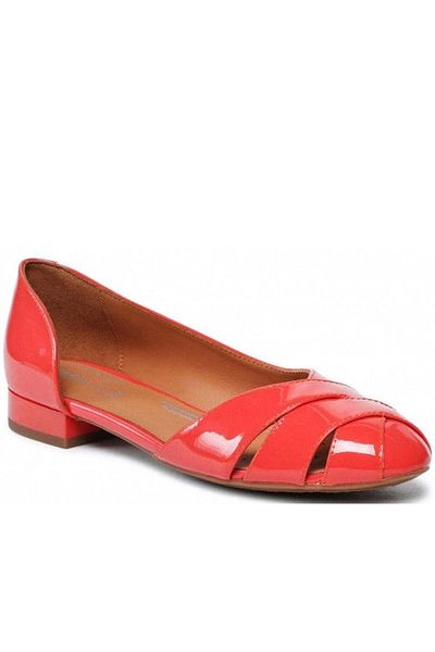 Geox Orange Ballerinas Womens Shoes