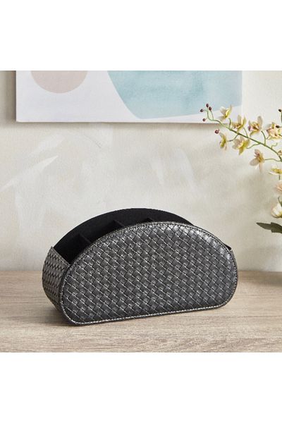Home Box HBSO Nordic Leather Remote Holder - 30x10x15 cm