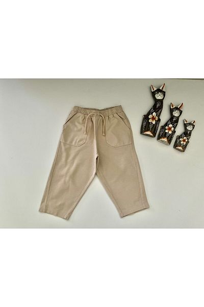 2kids2mom New Season Boys' Seasonal Elastic Waist Linen Trousers