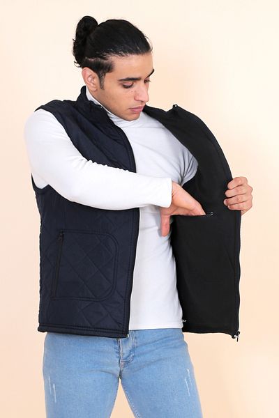 Reform Unisex Vest - Quilted Embroidered, Fleece Döert Seasonal Reform