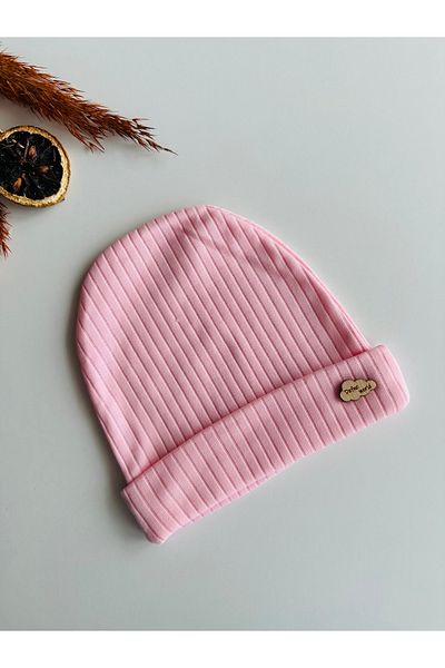 minço bebe Ribbed Baby Boy Girl Child Luxury Combed Cotton Beret Hat