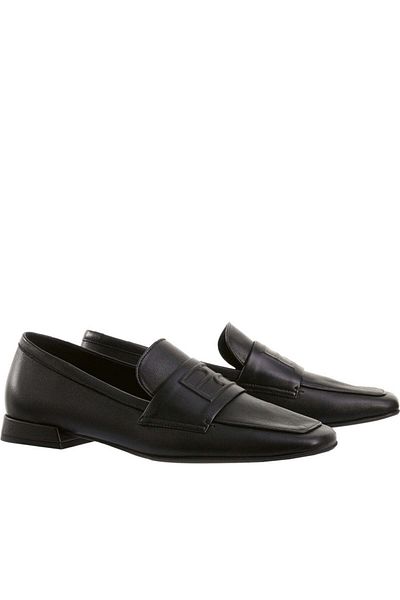 HÖGL Hogl Black Loafers Womens Shoes