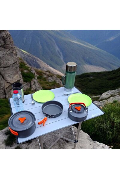 Exp-Outdoor Katlanır Masa Kamp, Bahçe, Balkon, Karavan ve Tekne İçin