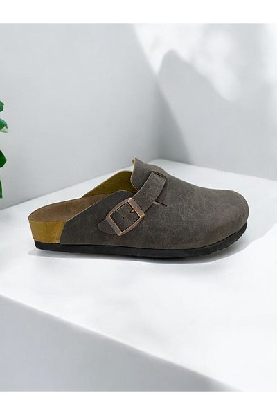 Shoes 4 Seasons Daily Anatomical and Orthopedic Sole Brown Slippers