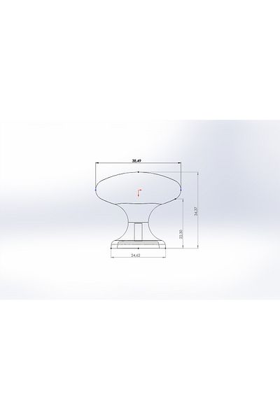 YAREN METAL MOBİLYA AKSESUARLARI Toro Button